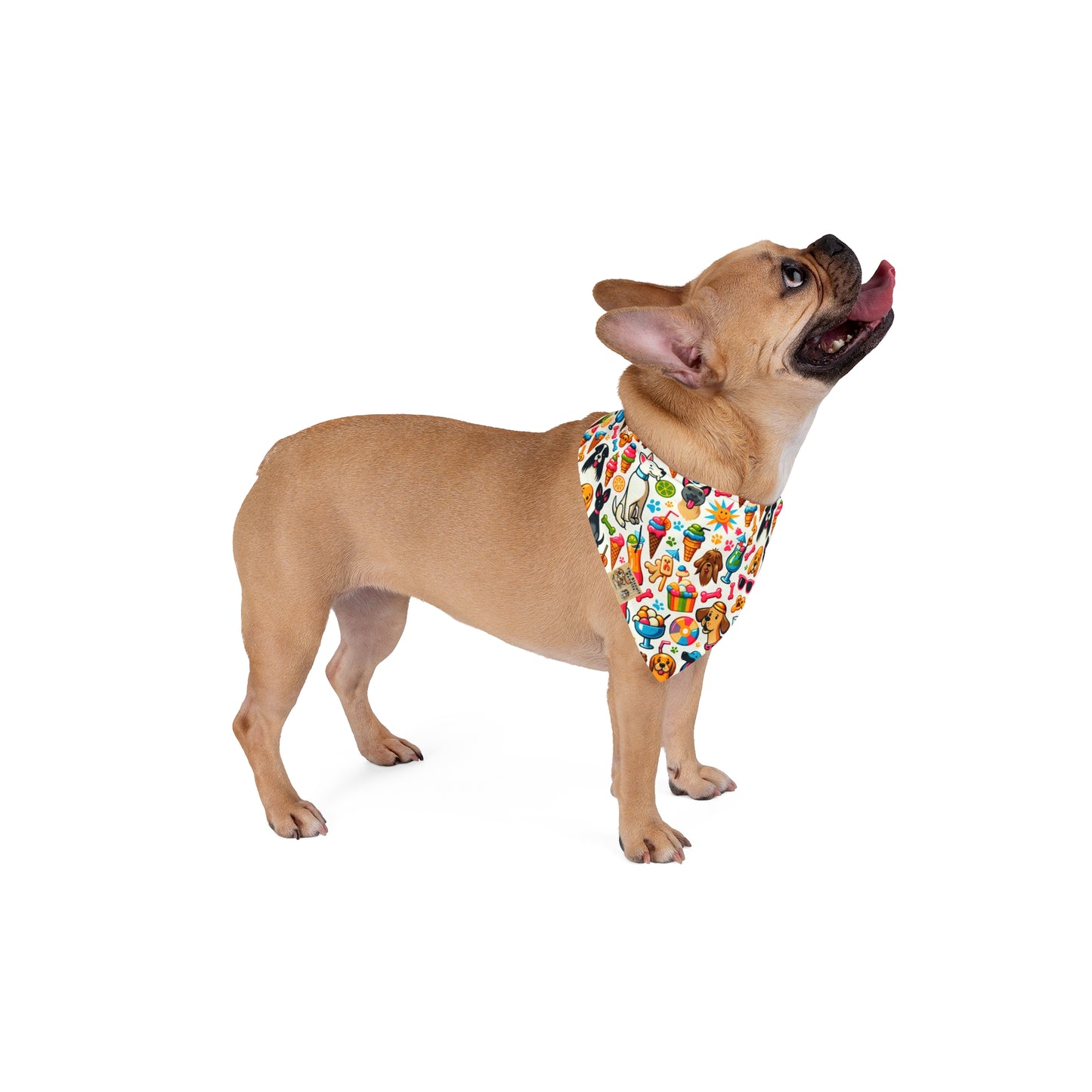 Colorful Pet Bandana for Dogs, Fun Pet Accessories, Cute Dog Fashion, Ideal for Birthdays and Parties, Vibrant Pet Gear, Stylish Dog Scarf