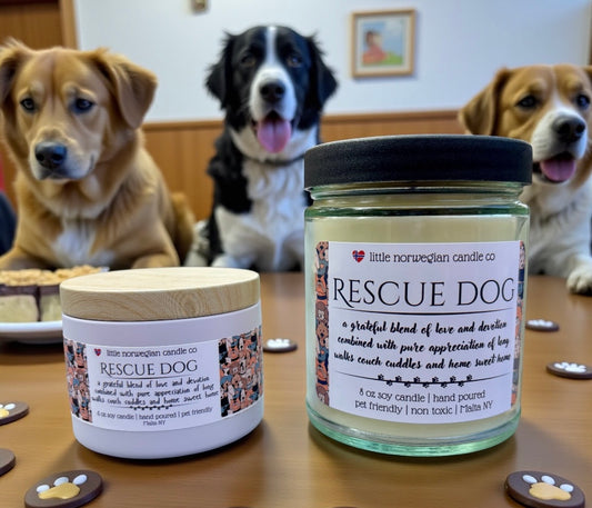 Rescue Dog soy candle