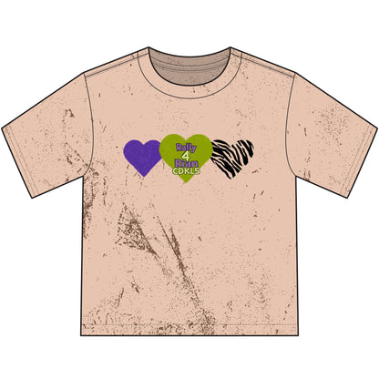 CDKL5 Awareness Youth T-Shirt – Hope Love Cure Heart Design