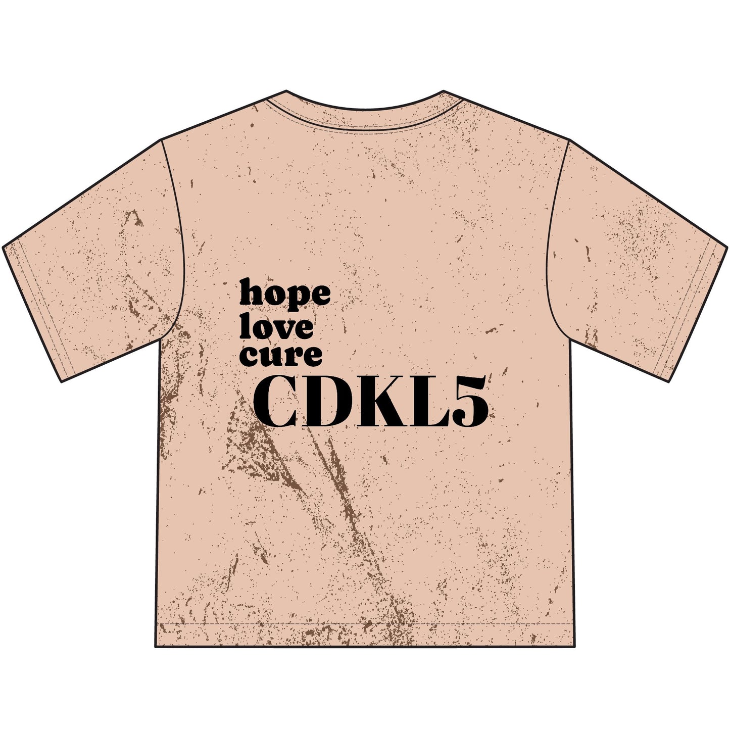 CDKL5 Awareness Youth T-Shirt – Hope Love Cure Heart Design