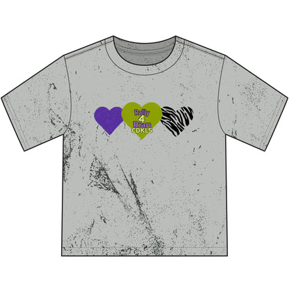 CDKL5 Awareness Youth T-Shirt – Hope Love Cure Heart Design