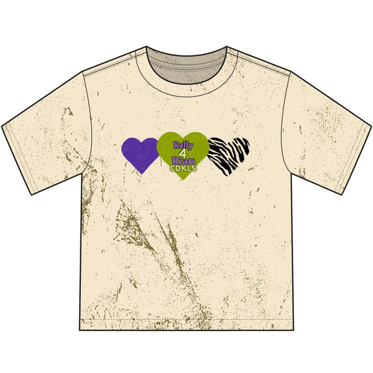 CDKL5 Awareness Youth T-Shirt – Hope Love Cure Heart Design