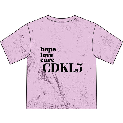 CDKL5 Awareness Youth T-Shirt – Hope Love Cure Heart Design