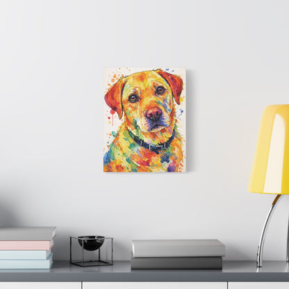 Yellow Lab painting