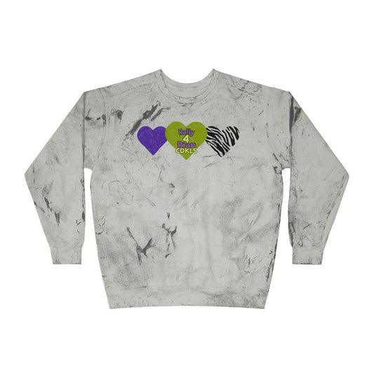 CDKL5 Awareness Tie-Dye Crewneck Sweatshirt — Hope Love Cure Design