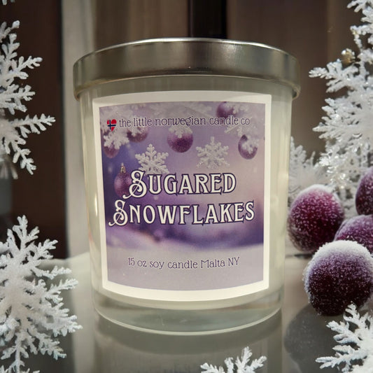 Sugared Snowflakes