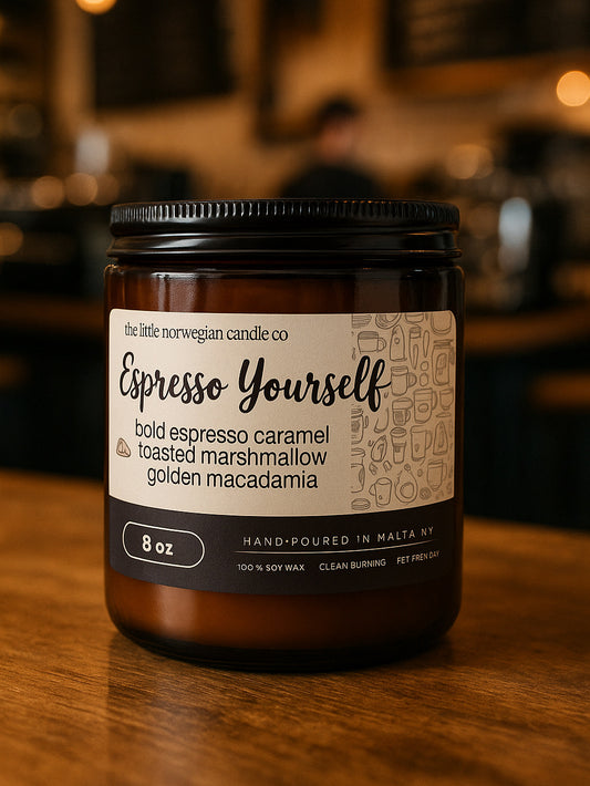 Espresso Yourself Coffee scented soy candle