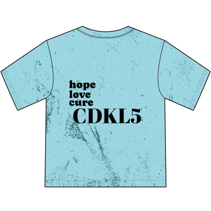 CDKL5 Awareness Youth T-Shirt – Hope Love Cure Heart Design