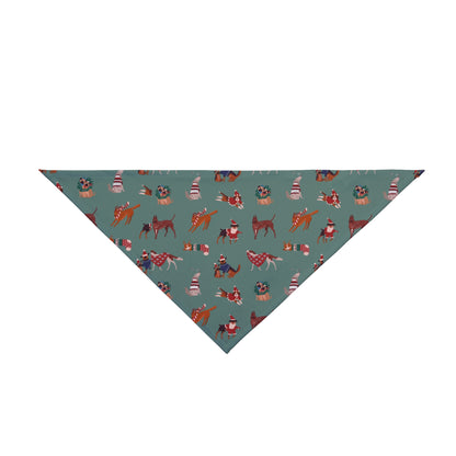 Holiday dog bandana