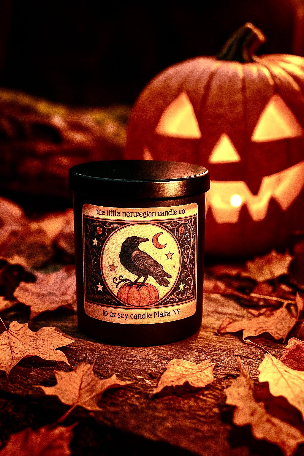 Halloween Themed specialty jar soy candle
