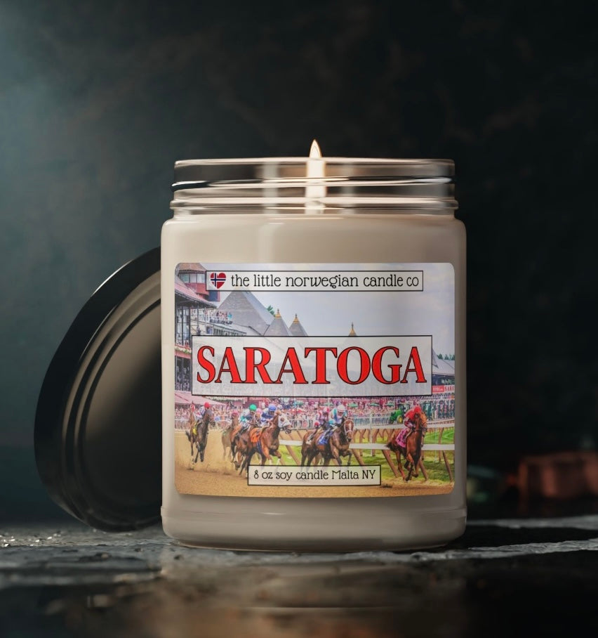 SARATOGA inspired candle