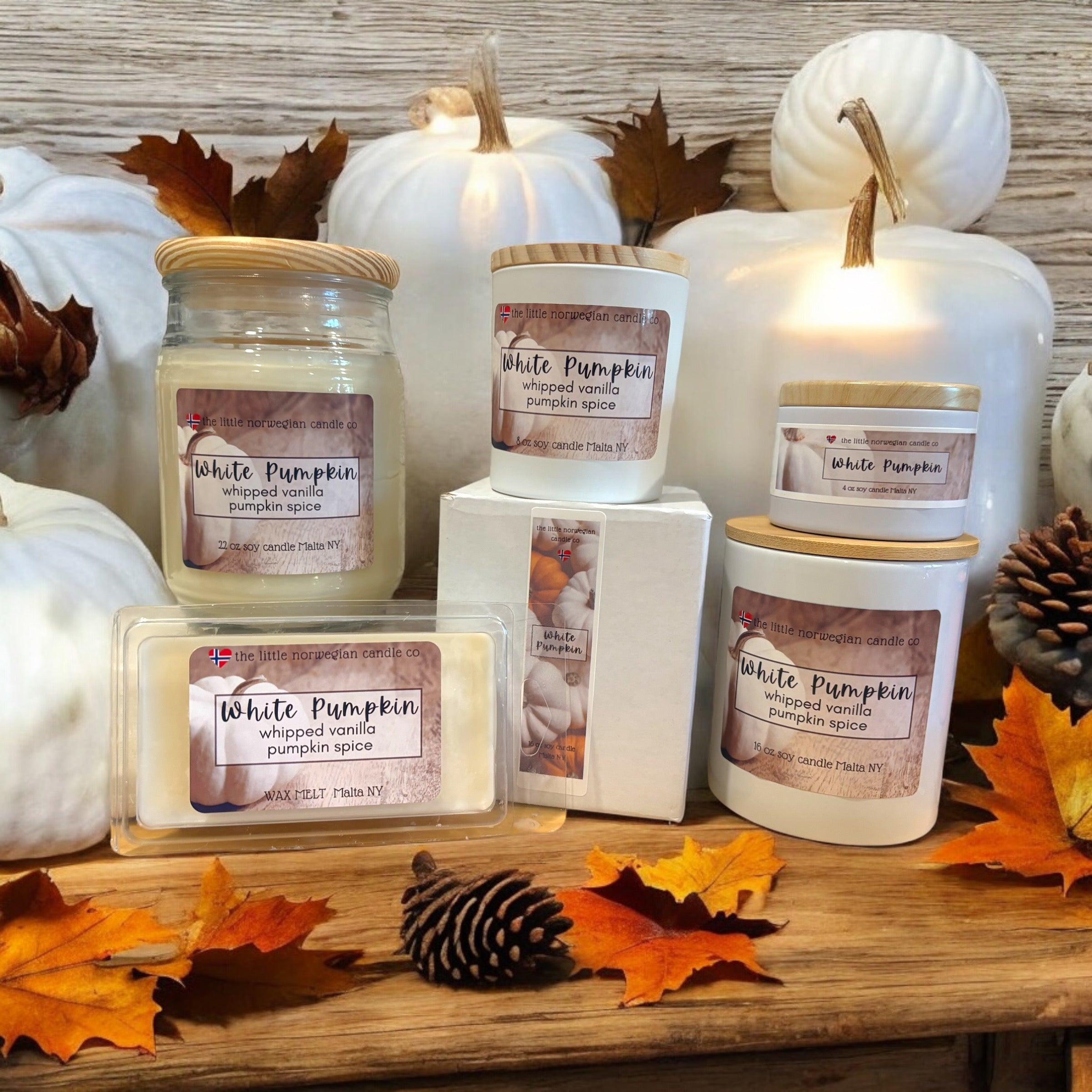White Pumpkin – the little norwegian candle company