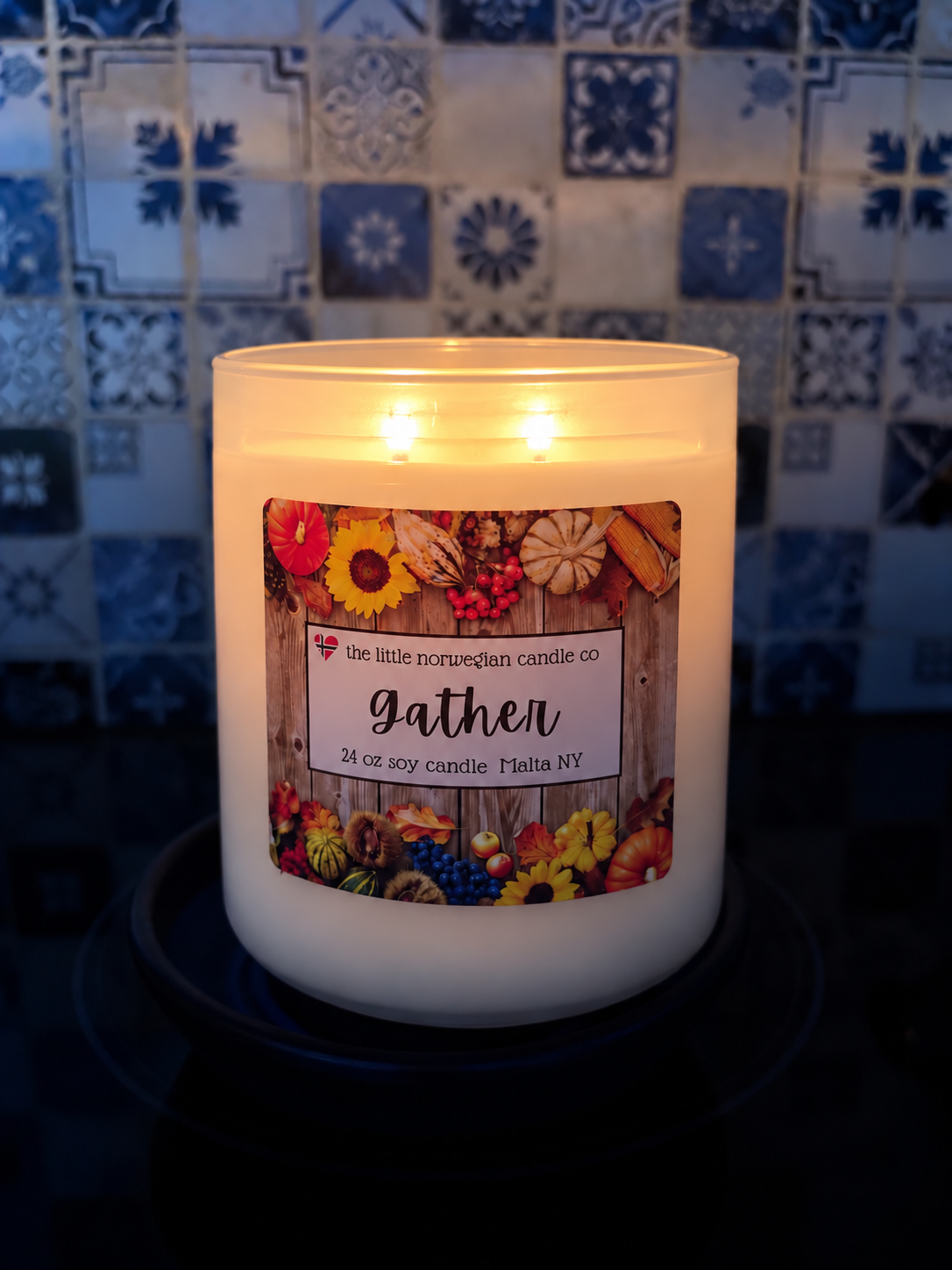 Gather soy candle