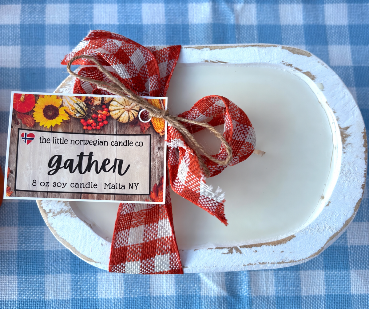 Gather soy candle